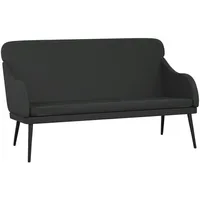 VidaXL Sitzbank Schwarz 110x76x80 cm Kunstleder