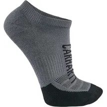 CARHARTT Force Logo Low Cut Socken 3er-Pack - Dunkelgrau - L