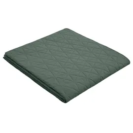 MY HOME Tagesdecke MY HOME "Tesso", grün, B:250cm L:280cm, Polyester, Tagesdecken, unifarben mit grafischem Muster