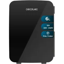 Cecotec Bolero MiniCooling 6 l 0 mm hoch Schwarz