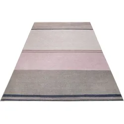 Teppich ESPRIT "Camps Bay ESP-10005" Gr. 3, rosa, B:120cm H:6mm L:170cm, Kunstfaser, Teppiche, besonders weiche Haptik, Wohnzimmer