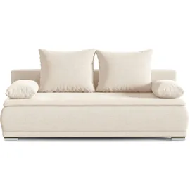 werk2 Schlafsofa Polyester 2-Sitzer Beige