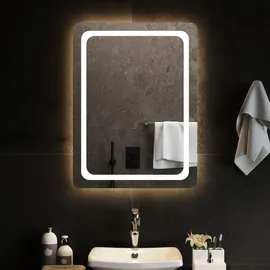 vidaXL LED-Badspiegel 60x80 cm