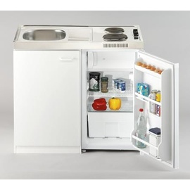 Respekta Miniküche Pantry 100SV mit Kühlschrank,