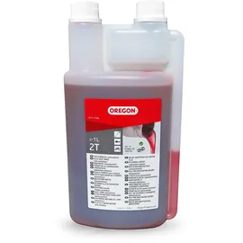 Oregon Halbsynthetisches 2-Takt-Motorenöl, 2T (1-Liter-Dosier-Flasche)