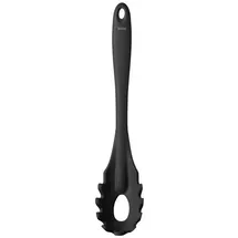Kela Spaghettilöffel TOM, Silikon - Schwarz - 7 x 29 cm