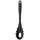 Kela Spaghettilöffel TOM, Silikon - Schwarz - 7 x 29 cm