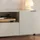 [en.casa] Nand TV-Lowboard 160 x 40 x 51 cm Sandfarben Metall/Spanplatte