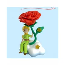 Plastoy Der Kleine Prinz Figur unter LA Rose 9 cm