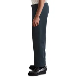 Marc O'Polo "aus Bio-Baumwoll-Mix", Herren, Gr. XL, Normalgrößen, blau (schwarz navy), Obermaterial: 91% Baumwolle, 6% Polyester, 3% Elasthan, unifarben, relaxed fit normal, Hosen Jerseyhose