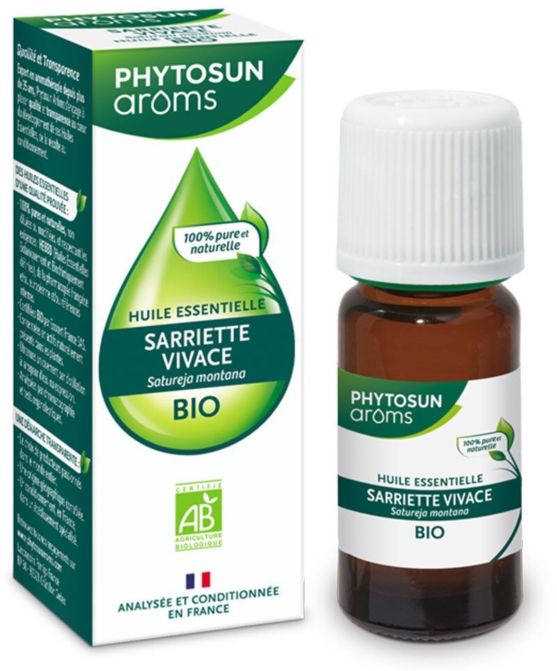 Phytosun Arôms Huile Essentielle Bio Sarriette Vivace 5ml 5 ml goutte(s) orale(s)