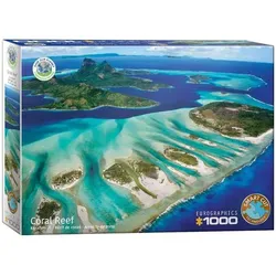 Eurographics 6000-5538 - Rette den Planeten - Korallenriff, Puzzle, 1.000 Teile