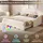 stilvora Schlafsofa Polsterbett 90 x 200 cm Holz/Metall beige