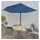 vidaXL Balkon-Sonnenschirm 300 x 150 cm blau halbrund