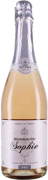 Domaine Pugibet Mademoiselle Sophie Rosé (alkoholfrei) - Sekt / halbtrocken - Frankreich / Languedoc - Grenache / Domaine Pugibet