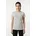 TAD ESSENTIAL Heather Logo Tee Grau M
