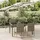 vidaXL Garten-Essgruppe 5-tlg. Grau