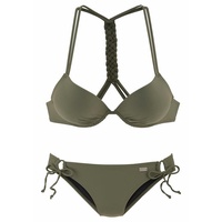 Buffalo Push-Up-Bikini Gr. 32, Cup A, oliv, Gr.32