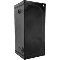 Caluma Growzelt 80×80×180 cm – professionelles Indoor-Zelt, Growbox für Pflanzenanbau, lichtdicht, ultrarobuster Rahmen, mit Reißverschluss & Kabelöffnungen – Caluma Skin 0,8 x 0,8 x 1,8 m