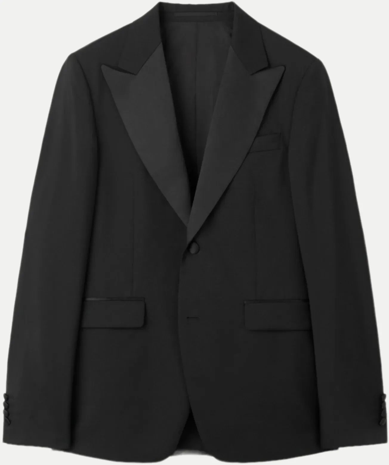 Smokingblazer JEFFERS m. Spitzrever Schwarz 50