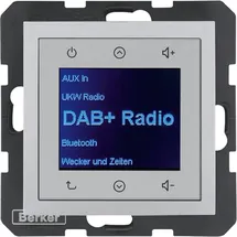 Berker Radio Touch UP DAB+ B.x alu matt 29841404