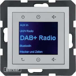 Berker Radio Touch UP DAB+ B.x alu matt 29841404
