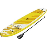 BESTWAY Hydro-Force SUP Touring Board-Set Aqua Cruise 320 x 76 x 12 cm gelb