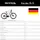S'COOL Xroc Disc 20 Zoll RH 31 cm schwarz/orange