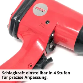 Hecht Druckluft-Schlagschrauber Set 002075D