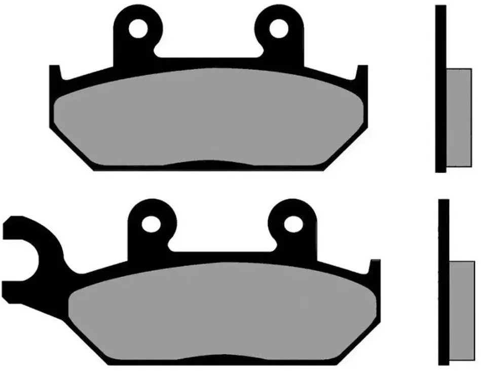Brenta Moto 4148 Sinterbremsbeläge - Black / Silver - One Size