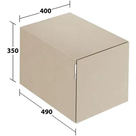 Keuco Edition 11 Art Sideboard 1 Frontauszug, Innenbeleuchtung, Keramik sahara