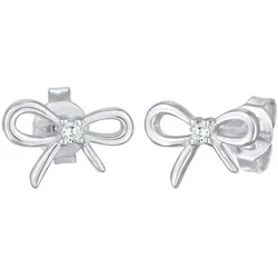 Elli Schleife Zirkonia Romantik 925 Silber silberfarben Damen 