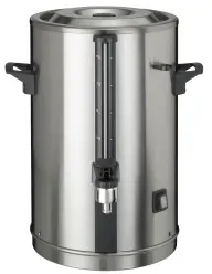 Bonamat Vorratsbehälter VHG D, 230V, Vorratsbehälter mit Elektroheizung Schauglas und zweitem Non-Drip-Hahn, Maße (Ø x H): 210 x 445 mm, VHG 5 D, 5 Liter