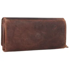 GREENLAND Nature Montana Geldbörse Damen RFID braun