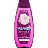 Schwarzkopf Schauma Kraft & Vitalität Shampoo - Feines und sprödes Haar 400ml