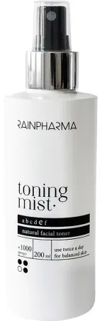 RainPharma Toning Mist pH-Ausgleichendes Gesichtstonic Spray 200ml