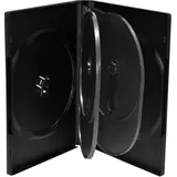 MediaRange BOX35-5 CD-Hülle DVD-Hülle 5 Disks Schwarz