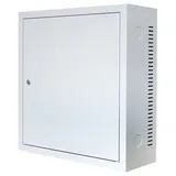 DSIT 3HE Wandschrank Weiß mit Metalltür 185mm tief - Traglast 60 kg