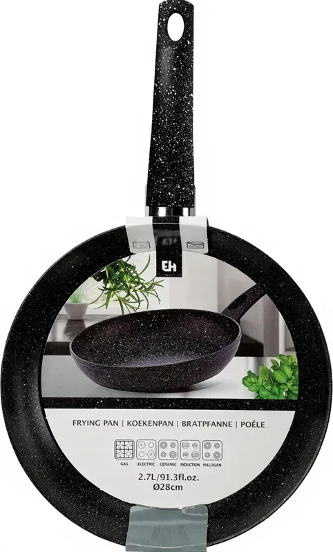 Bratpfanne 28cm geschmiedetes Aluminium 2700ml