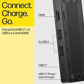 HP Travel Hub G3 - Port Replicator - USB-C - HDMI