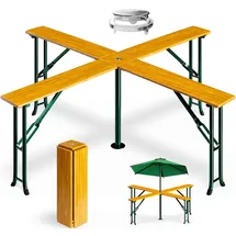 CASARIA Stehtisch Quattro 80 x 110 cm Braun