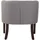 CLP Sessel Nemea Stoff grau/antik