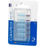 Curaprox Interdentalbürsten CPS 408 perio, Refill, 5 Stück, violett, 2 mm Durchmesser, 8 mm Wirksamkeit, Nachfüllpackung ohne Halter