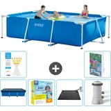 Rechteckiger Frame Pool - 300x200x75 Cm - 7-teilig  S60