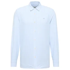 Mustang Edinburg Langarmhemd Blau XL