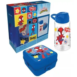 Spiderman Trinkflasche & Brotdose Set