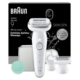 Braun Silk-épil 9 SkinSpa Weiß