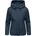 warme Winterjacke wasserdicht und atmungsaktiv mit Kapuze navy Gr L L