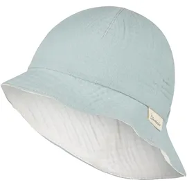 Sterntaler Wende-Sonnenhut uni in helltürkis | Gr.: 41 cm