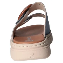 Rieker Bequeme Pantoletten für Damen, blau, 40 EU